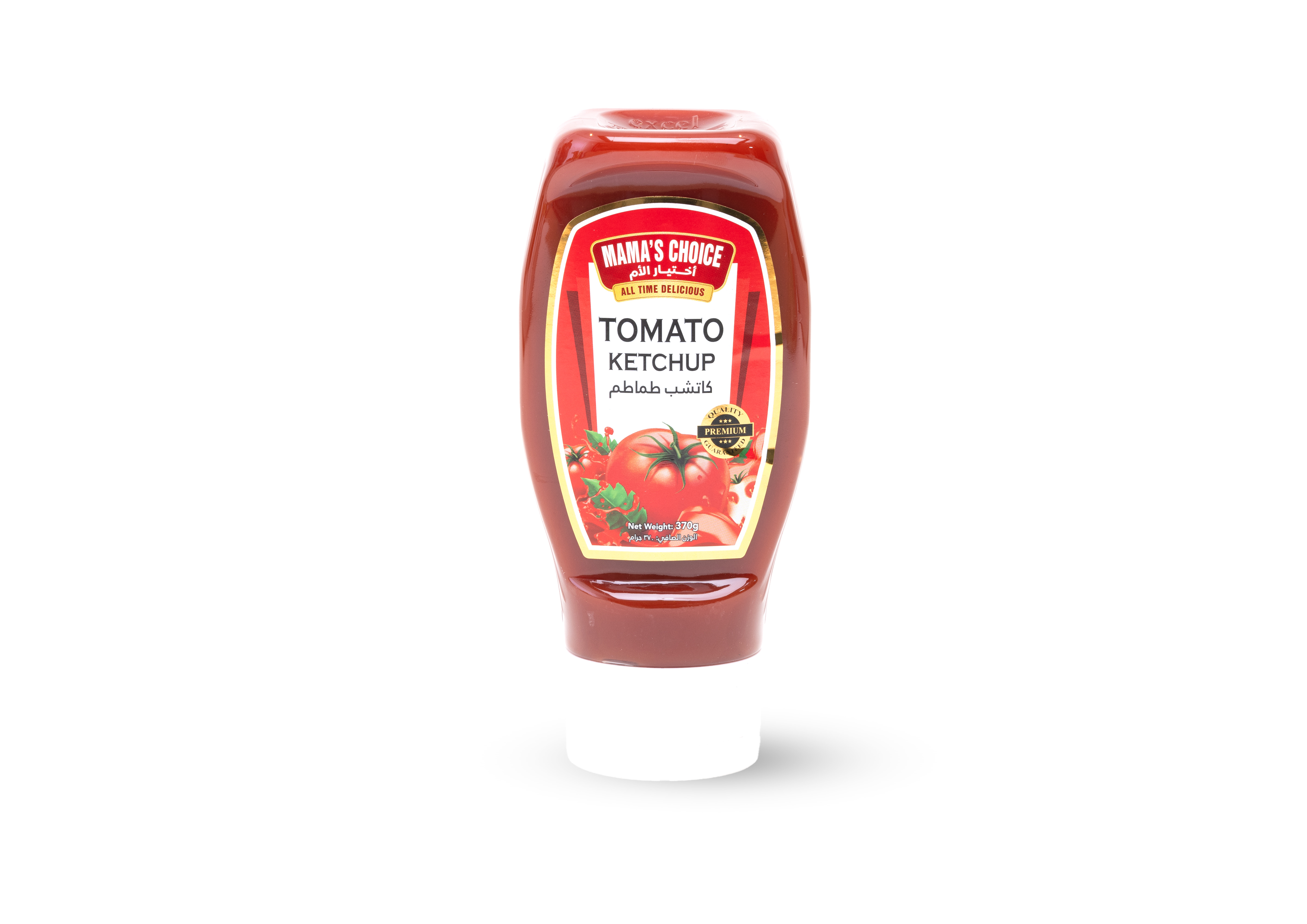 MAMA'S CHOICE KETCHUP SQUEEZE 12X370 GM